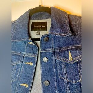 Banana Republic jeans jacket XS stretch